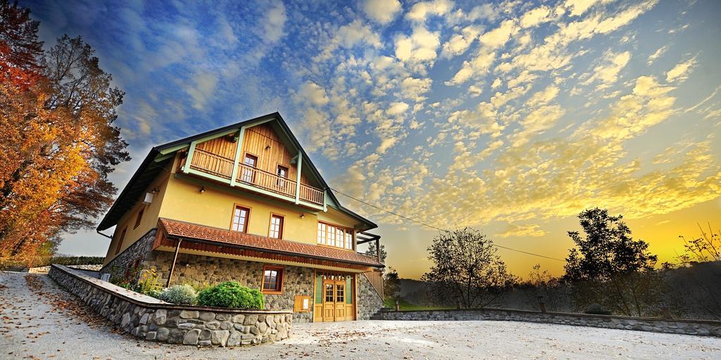 Villa Les With Hot Tub & Sauna Brežice Exterior foto