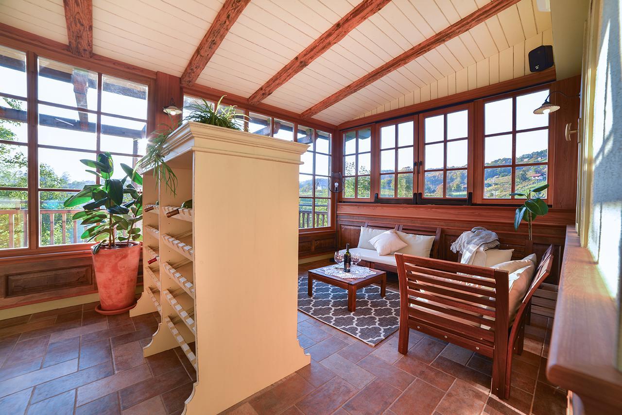 Villa Les With Hot Tub & Sauna Brežice Exterior foto